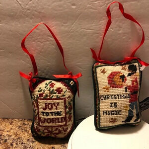 Christmas ornaments 2 pieces lot